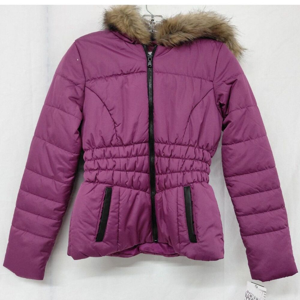 Celebrity Pink Magenta Puffer Jacket - Size Medium - NWT